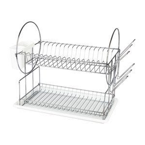 ERNESTO® Odkapávač na nádobí (odkapávač bílý)