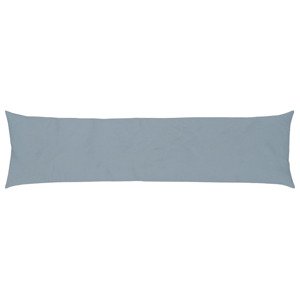 LIVARNO home Mako saténový potah na polštář, 40 x 145 (modrá)