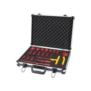 Parkside® Sada izolovaných nástrčných klíčů 1/2″, 1000 V / Sada izolovaných otevřených klíčů, 1000 V (sada nástrčných klíčů 1/2″)