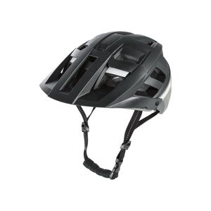 CRIVIT Cyklistická helma Freeride (S/M, černá/šedá)
