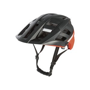 CRIVIT Cyklistická helma Freeride (M/L, černá/oranžová)