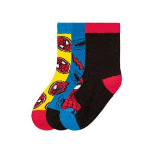 Chlapecké ponožky, 3 páry (27/30, Spiderman)