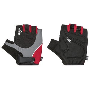 CRIVIT Dámské / Pánské cyklistické rukavice (7, červená/šedá)