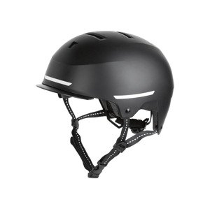 CRIVIT Dámská / Pánská městská cyklistická helm (černá M/L)