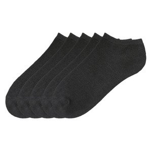 pepperts!® Chlapecké ponožky, 5 párů  (31/34, černá)