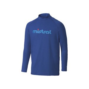 Mistral Pánské koupací triko s dlouhými rukávy U (M (48/50), navy modrá)