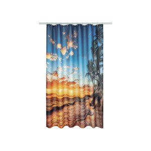 LIVARNO home Sprchový závěs, 180 x 200 cm (pláž)