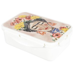 ERNESTO® Svačinový box (žena s květinami)