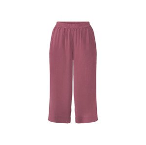 esmara® Dámské culotte kalhoty (34, růžovo-fialová)
