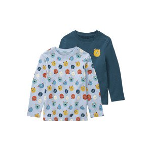 lupilu® Chlapecké termo triko s dlouhými rukávy, (98/104, vzorovaná/modrá)