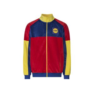 LIVERGY® Pánská bunda LIDL (M (48/50), modrá / červená / žlutá)