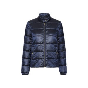 esmara® Dámská prošívaná bunda (XS (32/34), navy modrá metalická)