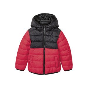 lupilu® Chlapecká prošívaná bunda (černá/červená, 110)