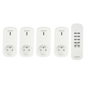 Silvercrest® Sada interiérových/exteriérových rádiově řízených zásuvek, 5dílná / 3dílná (sada vnitřní, 5dílná)