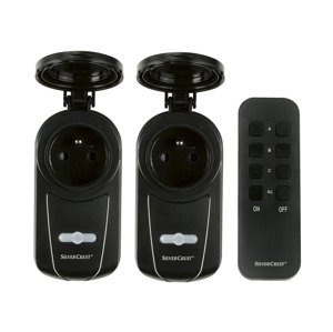 Silvercrest® Sada interiérových/exteriérových rádiově řízených zásuvek, 5dílná / 3dílná (sada venkovní, 3dílná)