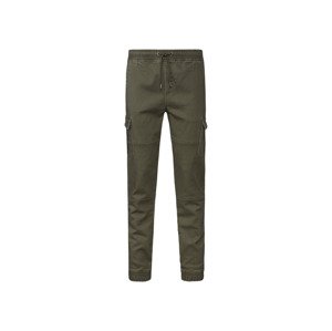 LIVERGY® Pánské cargo kalhoty  (46, olivová)