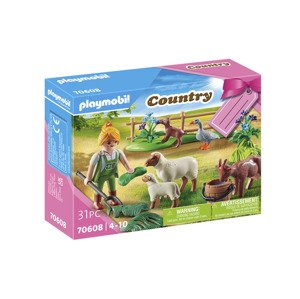 Playmobil Dárková sada (farmářka se zvířaty)