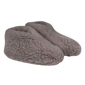 TXL Comfort Dámská / Pánská domácí obuv ze střižní vlny (šedá, 39/41)