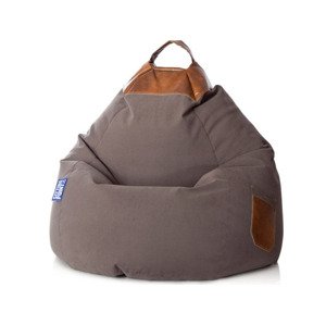 SITTING POINT Sedací vak Beanbag JAMIE (sedací vak, XL (220 l), hnědá)