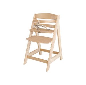 roba Dětská vysoká židlička Sit Up se schůdky (přírodní)