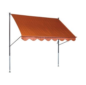 Angerer Upínací markýza Standard Uni s ruční klikou (cihlová, 150 cm)