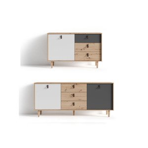 byLIVING Komoda Bill, imitace dubu