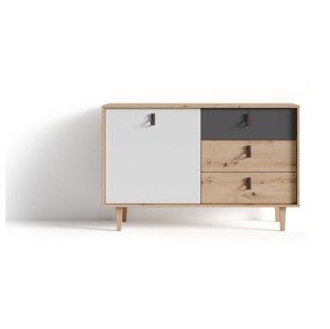 byLIVING Komoda Bill, imitace dubu (šířka 120 cm)