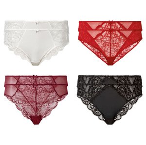 esmara® Dámské krajkové kalhotky, 2 kusy (adult#female#ne#briefs)