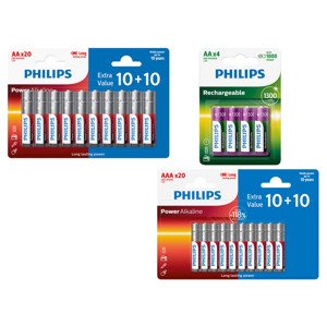 PHILIPS Power Alkaline baterie