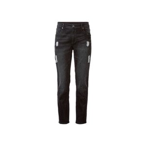 LIVERGY® Pánské džíny "Slim Fit", 3 délky (adult#male#ne, 56 (40/30), černá)
