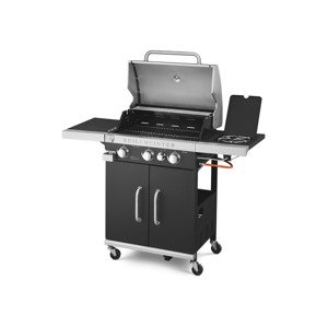 Grillmeister Plynový gril 14,4 kW, 3 + 1