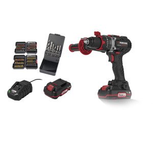 Parkside Performance® Sada s aku příklepovou vrtačkou Psbsap 20-Li C3