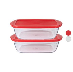 Pyrex® Daily Sada skleněných potravinových dóz, 2dílná