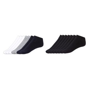 LIVERGY® Pánské nízké termo ponožky s BIO bavlnou, 7 párů