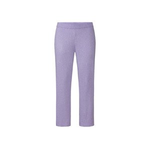 esmara® Dámské vroubkované kalhoty (XS (32/34), fialová)