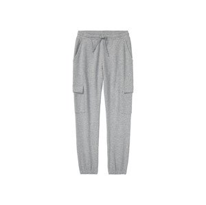 pepperts!® Dívčí cargo tepláky (158/164, šedá)