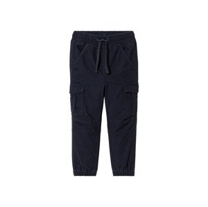 lupilu® Chlapecké cargo kalhoty (116, navy modrá)