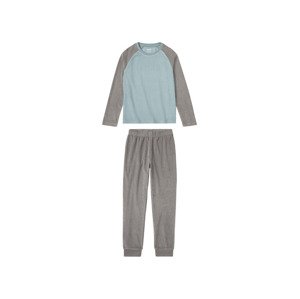 pepperts!® Chlapecké pyžamo (146/152, modrá/šedá)