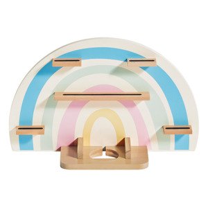 Livarno home Dětský regál na audio box a figurky (duha)