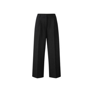 esmara® Dámské palazzo kalhoty (40, černá)