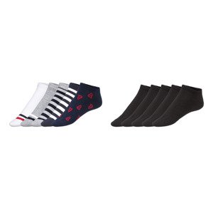 LIVERGY® Pánské nízké ponožky s BIO bavlnou, 5 párů