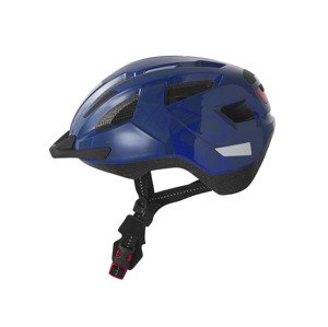 Crivit Dětská cyklistická helma s koncovým světlem (modrá, S)