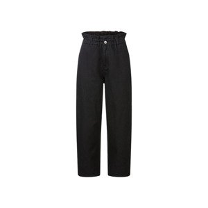 esmara® Dámské paperbag kalhoty (38, černá)