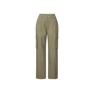 esmara® Dámské cargo kalhoty (38, khaki)