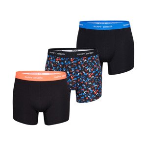 Happy Shorts Pánské boxerky, 3 kusy (neonová, M)