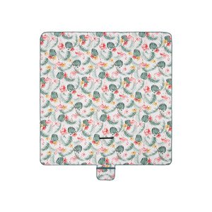 LIVARNO home Pikniková deka XXL, 200 x 200 cm (plameňák Tropical)