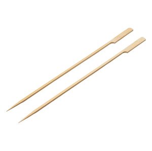 GRILLMEISTER Bambusové grilovací špízy / Bambusové kleště (bambusové špízy ploché 29 cm, 70 kusů)