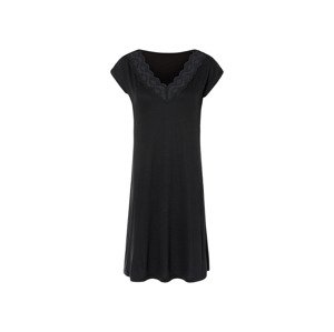 esmara® Dámská noční košile (XS (32/34), černá)