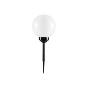 LIVARNO home Solární LED kulaté svítidlo, Ø 20 cm (bílá)