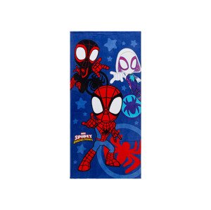 Plážová osuška, 75 x 150 cm (Spiderman a přátelé)